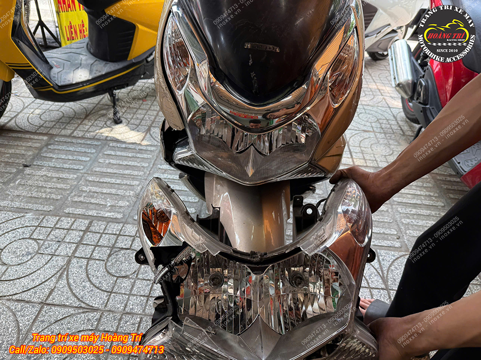 Cụm đèn pha PCX 2010-2012 chính hãng