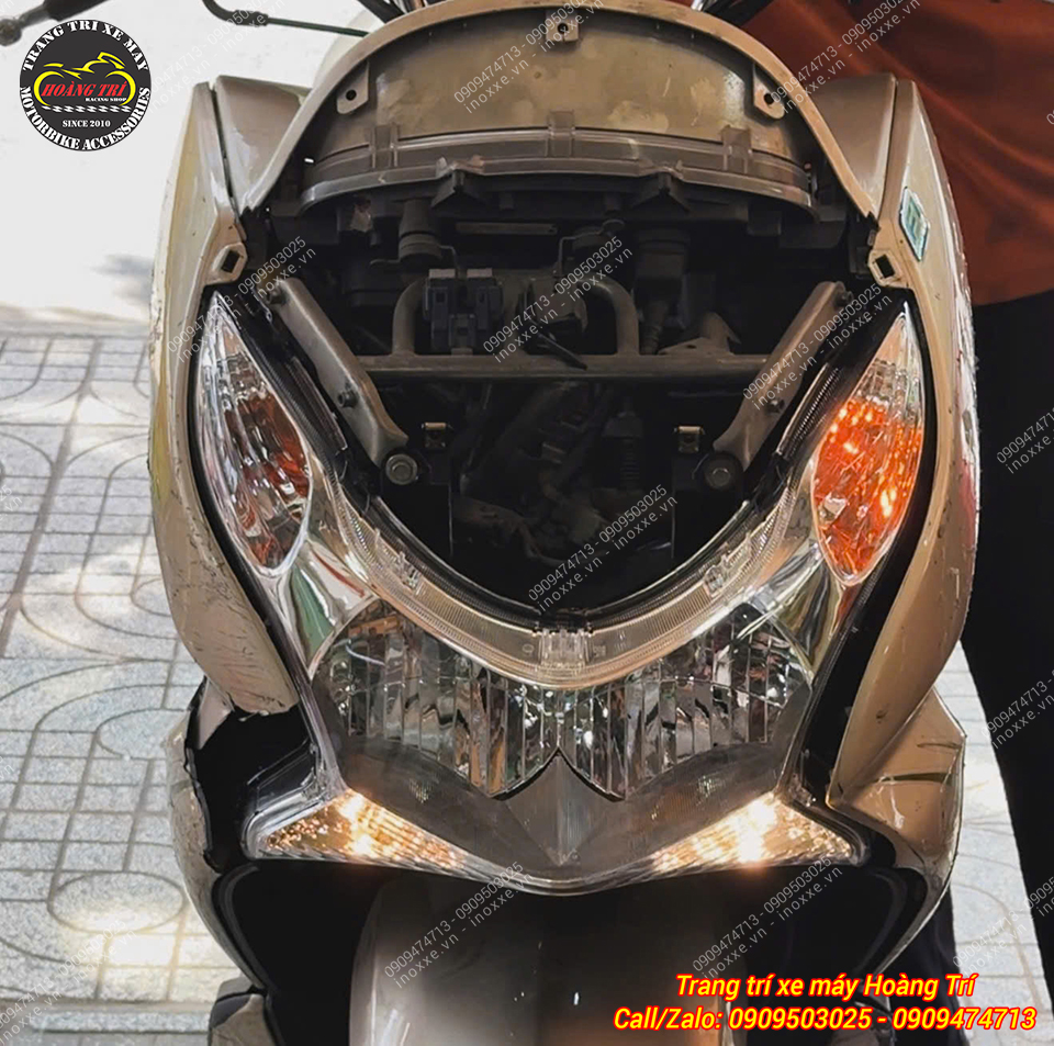 Cụm đèn pha PCX 2010-2012 chính hãng