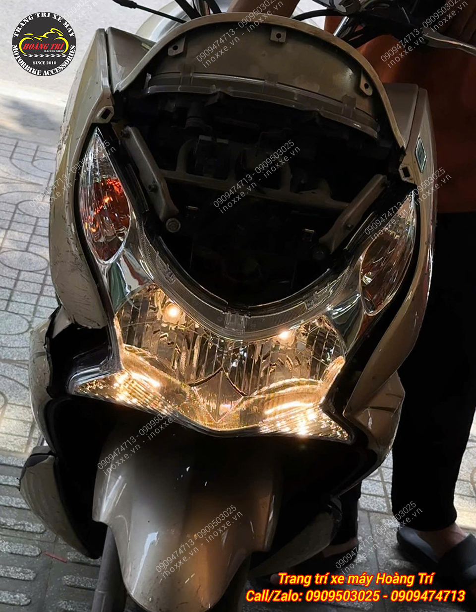 Cụm đèn pha PCX 2010-2012 chính hãng