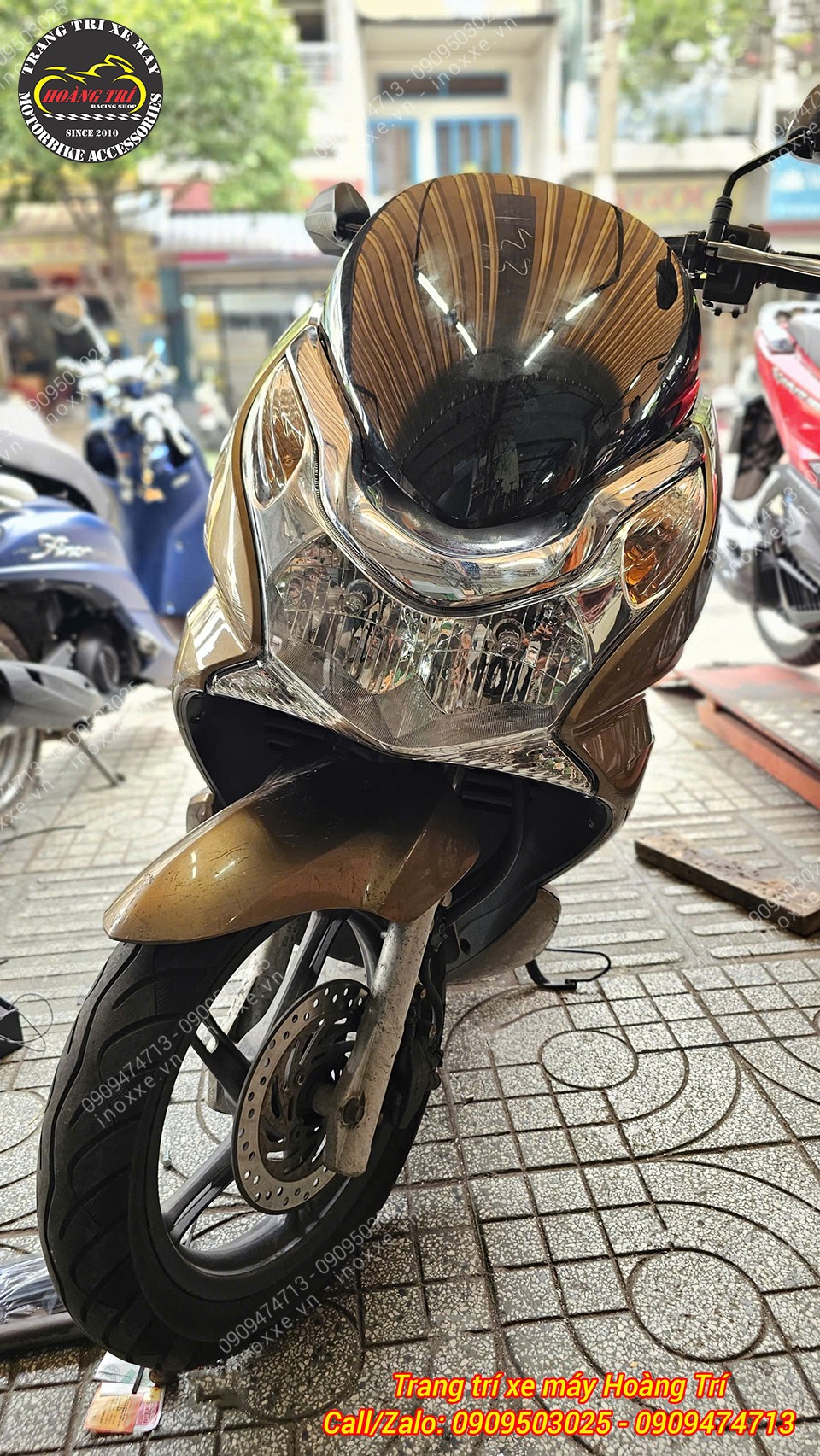 Cụm đèn pha PCX 2010-2012 chính hãng