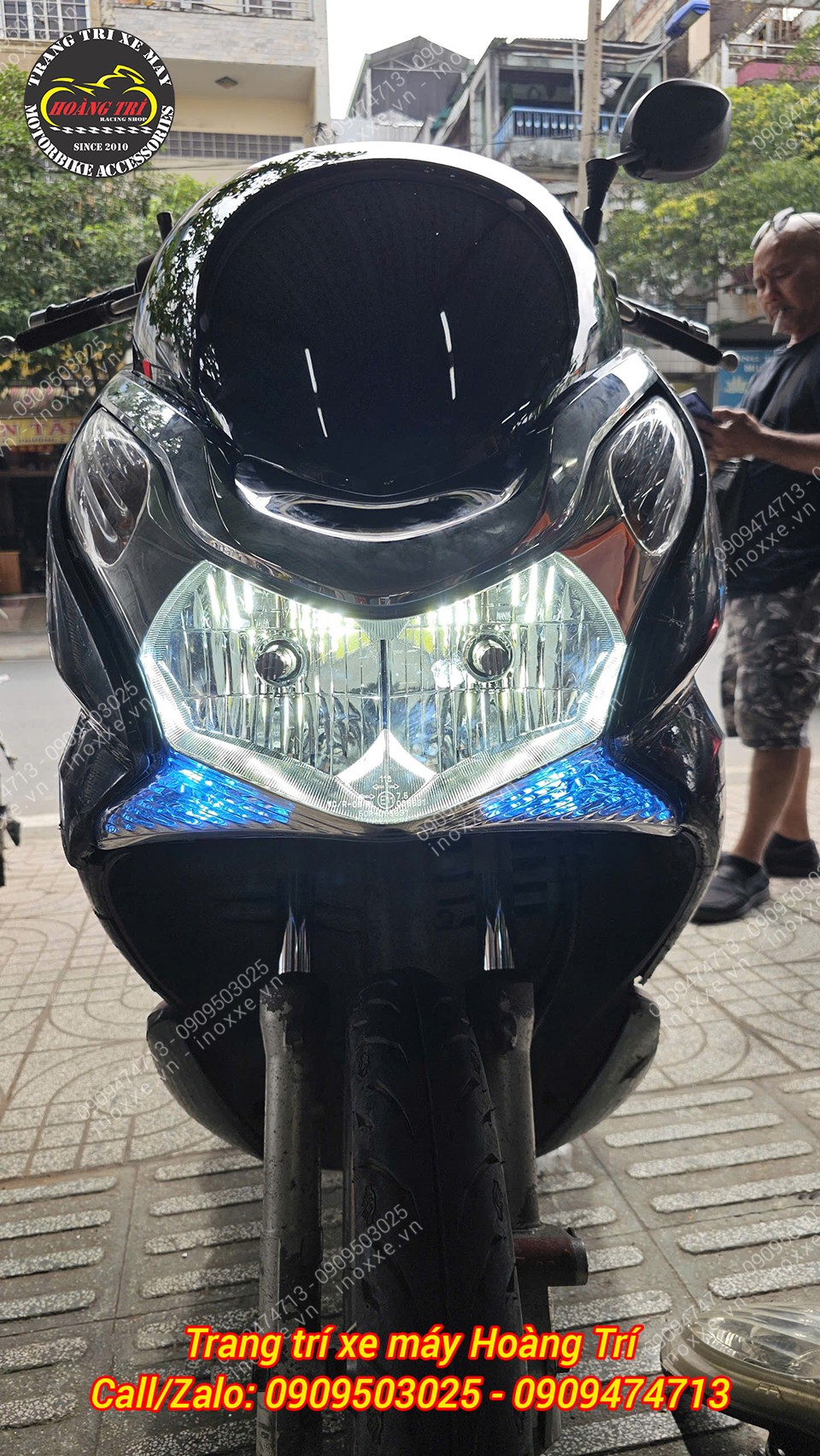 Cụm đèn pha PCX 2010-2012 chính hãng Honda Việt Nam