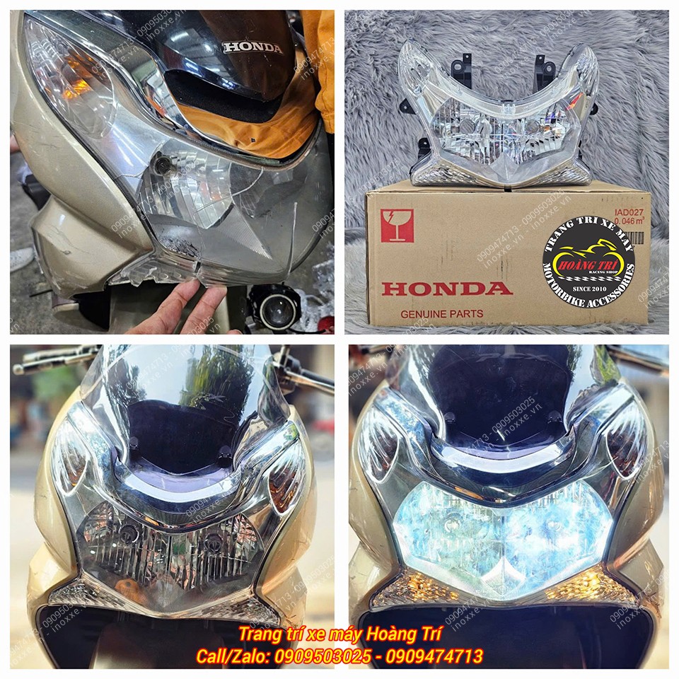 Cụm đèn pha PCX 2010-2012 chính hãng Honda Việt Nam