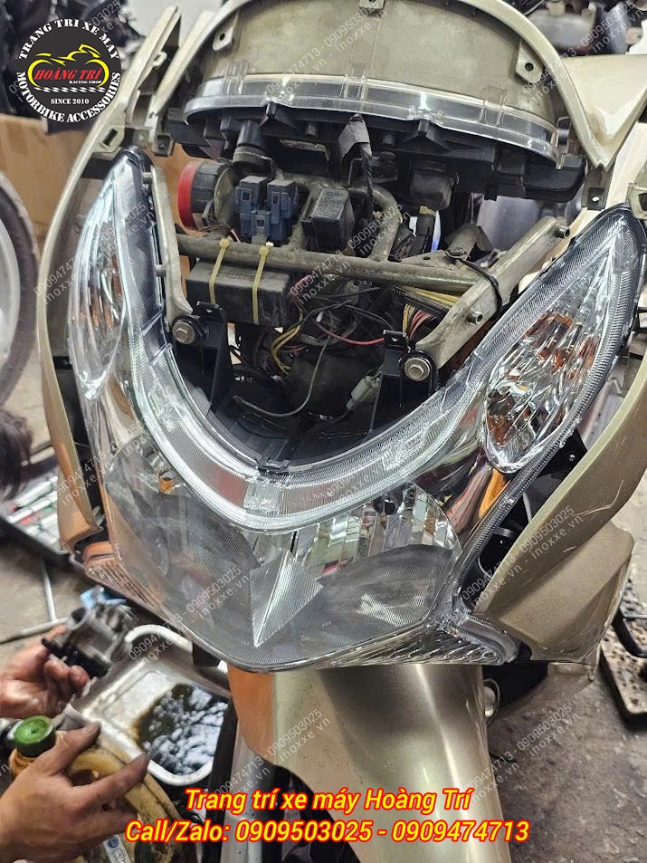 Cụm đèn pha PCX 2010-2012 chính hãng Honda Việt Nam