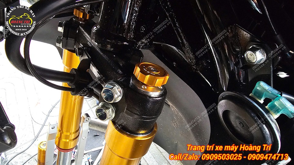 Phuộc độ cho xe ADV 150/ADV 160 - Phuộc Upside Down KingHam
