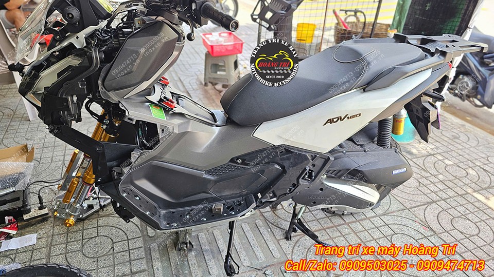 Phuộc độ cho xe ADV 150/ADV 160 - Phuộc Upside Down KingHam