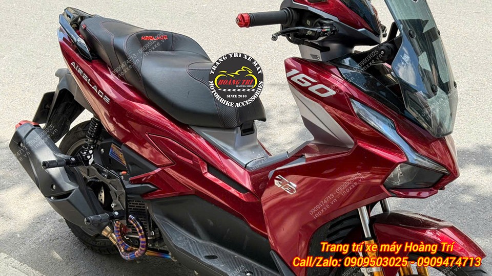 Gác chân phụ HTR độ cho xe Airblade