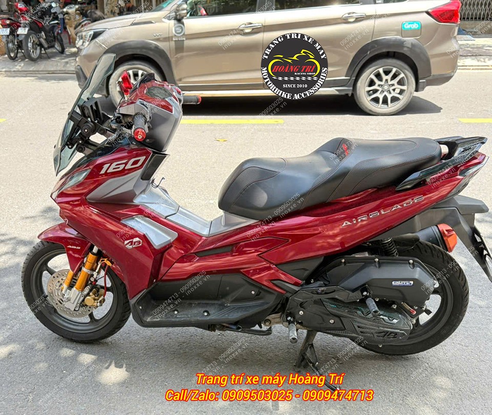 Gác chân phụ HTR độ cho xe Airblade