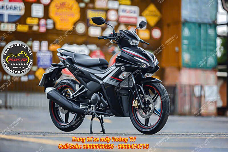 Dàn áo Exciter 155 màu đen bóng chính hãng