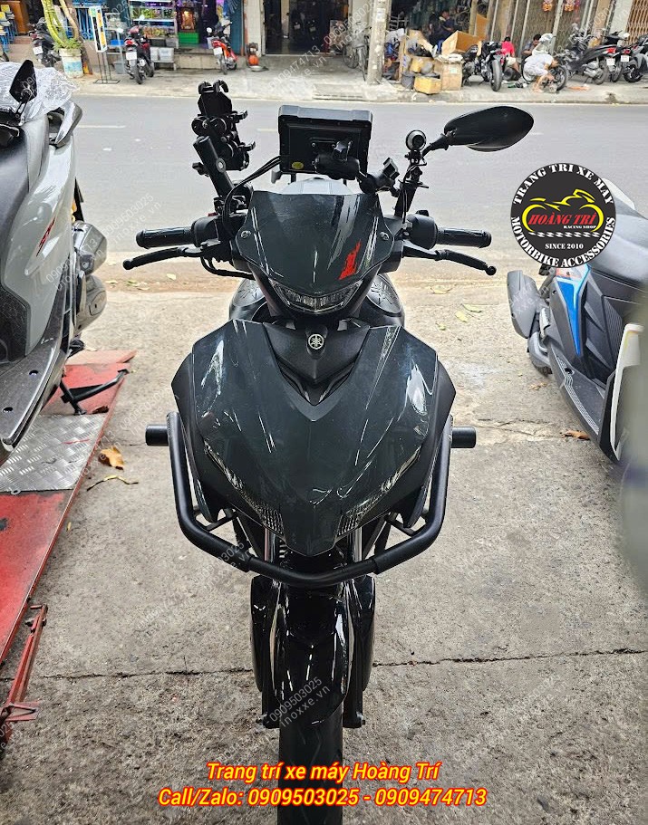 Kính chắn gió ADV Zhi.Pat độ cho xe Exciter 155