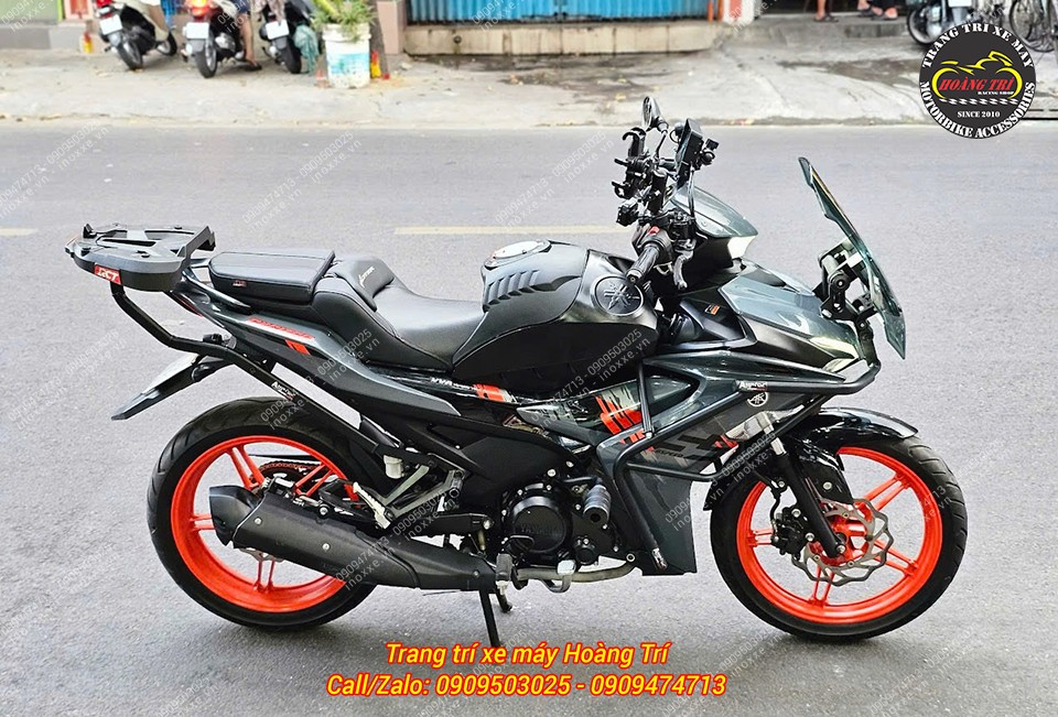 Kính chắn gió ADV Zhi.Pat độ cho xe Exciter 155