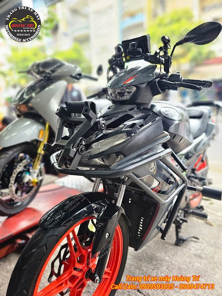 Kính chắn gió ADV Zhi.Pat độ cho xe Exciter 155