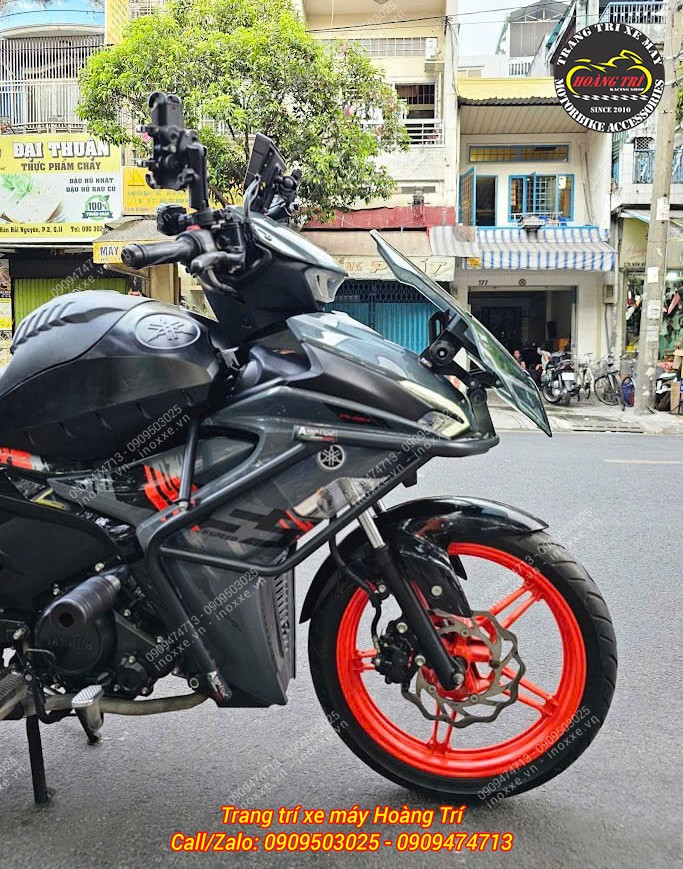 Kính chắn gió ADV Zhi.Pat độ cho xe Exciter 155