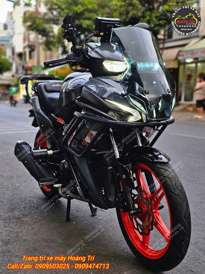 Kính chắn gió ADV Zhi.Pat độ cho xe Exciter 155