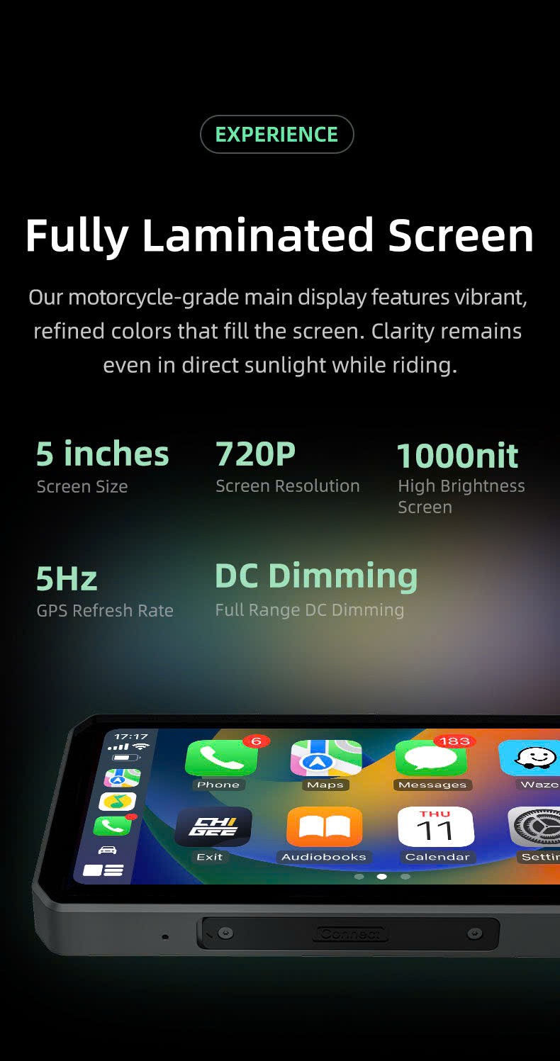 Màn hình Chigee AIO 5 Play dẫn đường (không có camera)