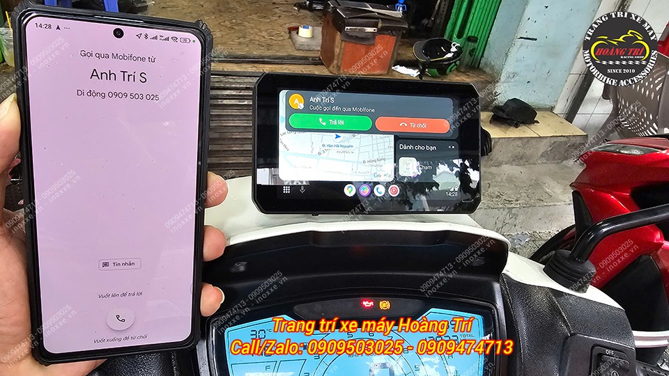 Màn hình Chigee AIO 5 Play dẫn đường (không có camera)