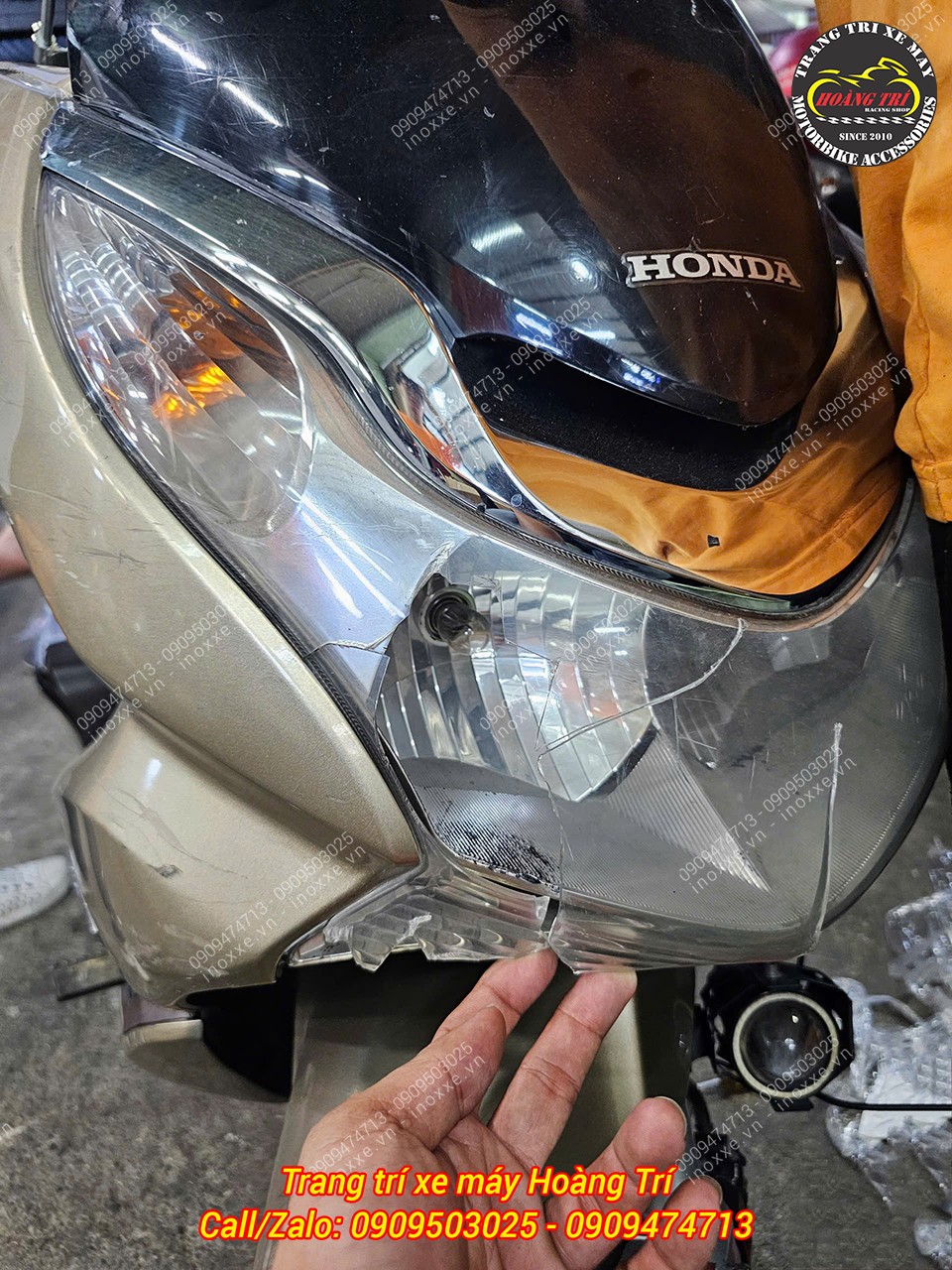 Cụm đèn pha PCX 2010-2012 chính hãng Honda Việt Nam