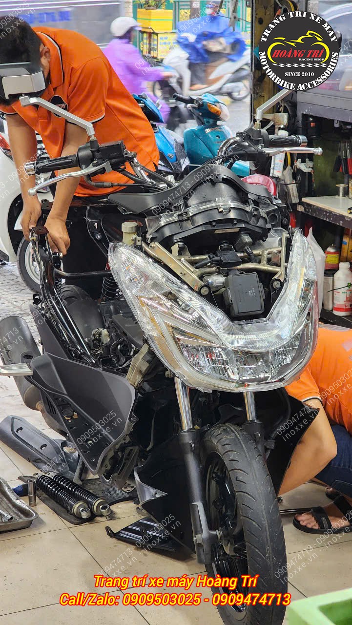 Cụm đèn pha PCX 2014 chính hãng Honda