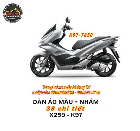 Dàn áo PCX 2018-2020 chính hãng Honda