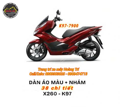 Dàn áo PCX 2018-2020 chính hãng Honda