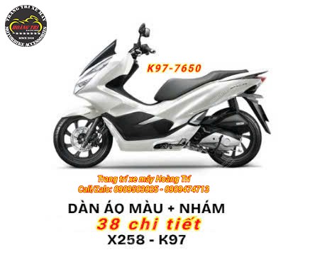 Dàn áo PCX 2018-2020 chính hãng Honda