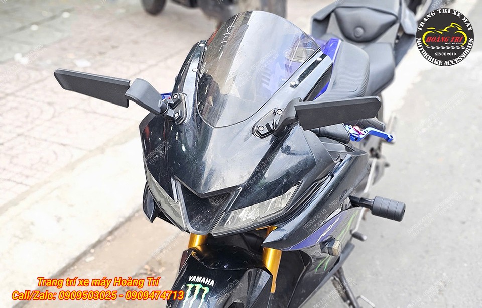 Kính hậu H2R gắn Motor