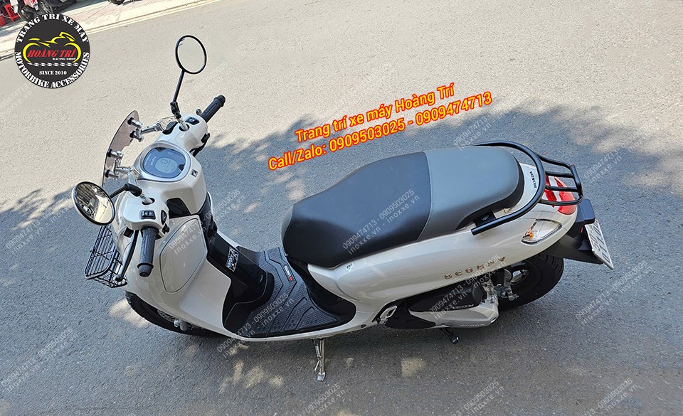 Chân chống inox cho xe Scoopy