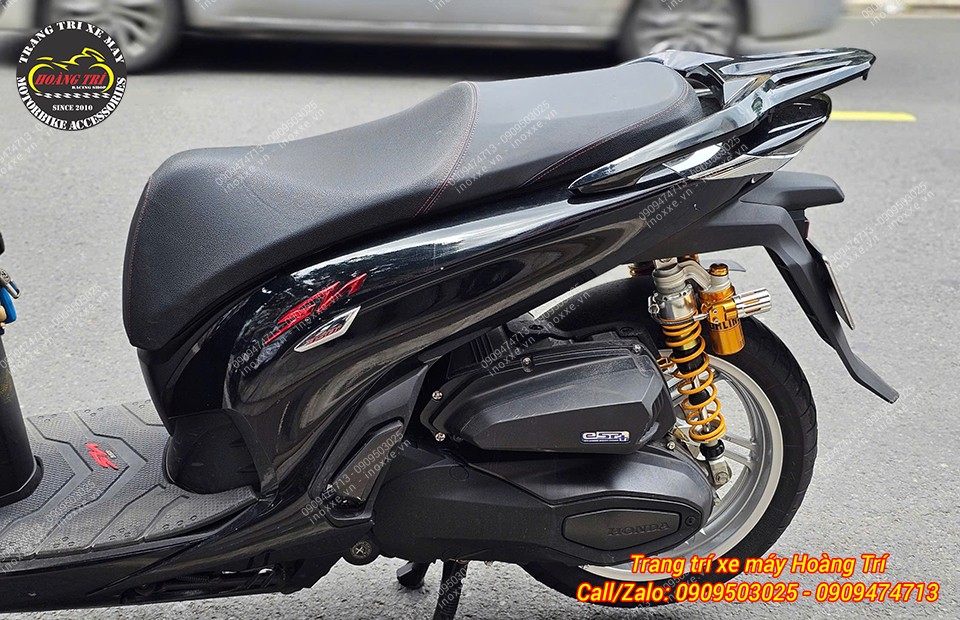 Phuộc bình dầu Ohlins HO 817 chính hãng lắp chuẩn Sh 300i, Sh 350i