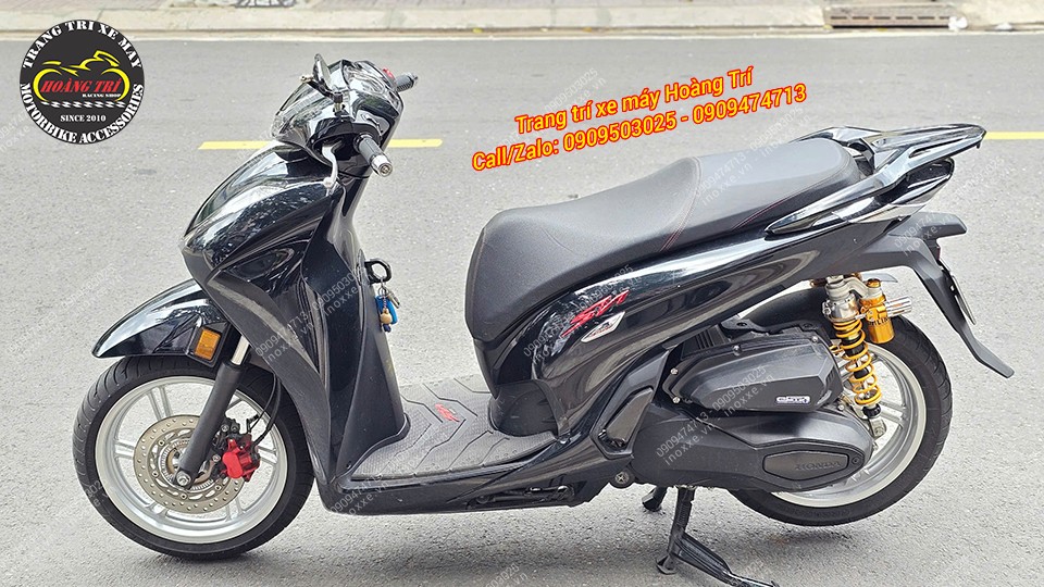 Phuộc bình dầu Ohlins HO 817 chính hãng lắp chuẩn Sh 300i, Sh 350i