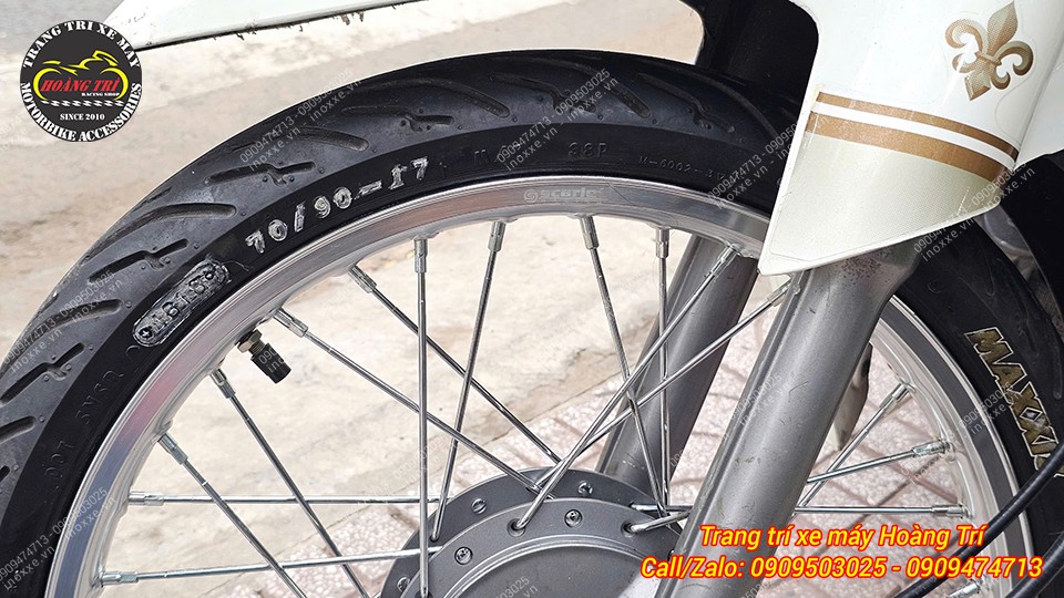 Niềng nhôm Scarlet 17 inch x 140/160 nhập khẩu Indonesia