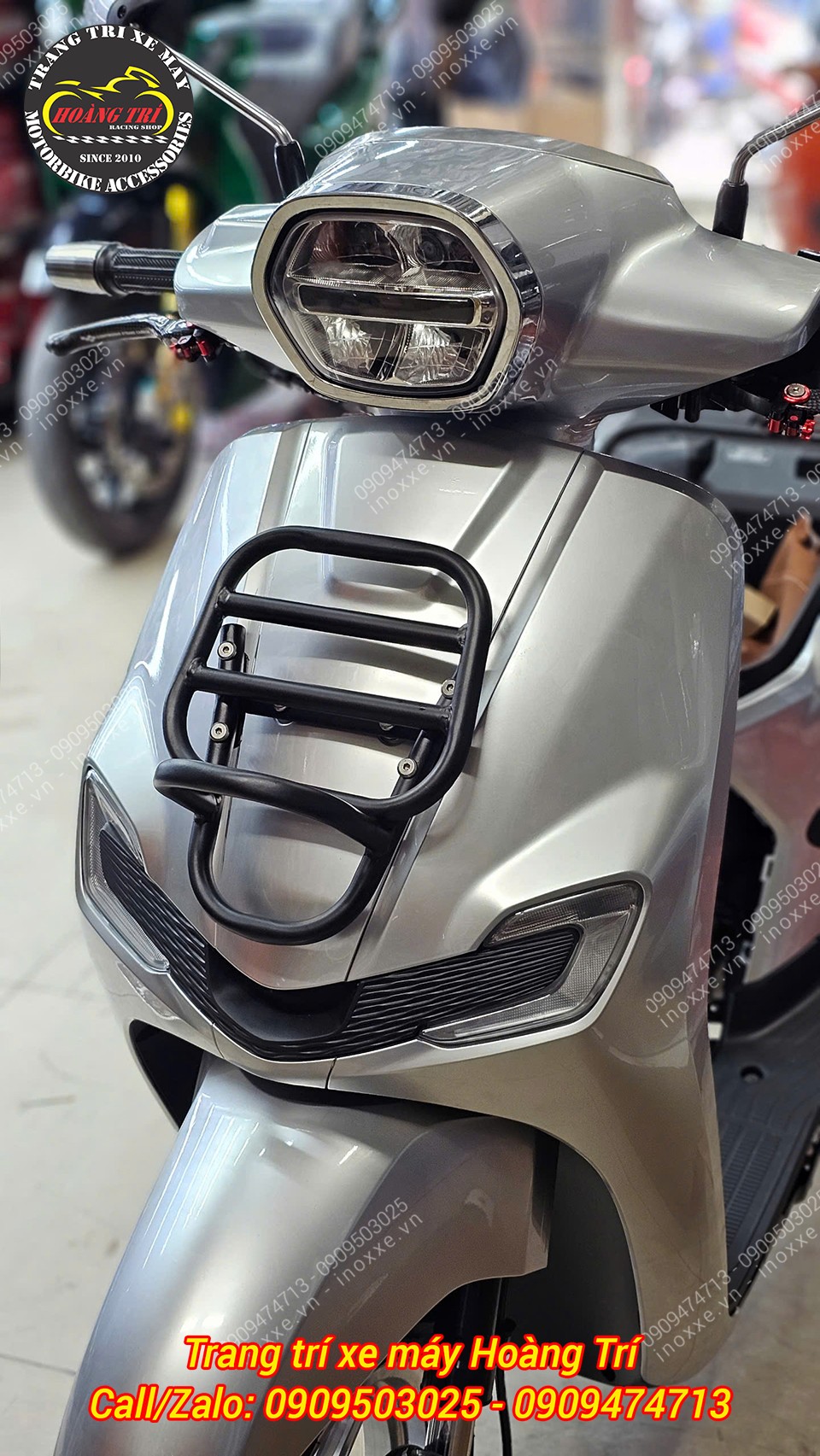 Baga trước xe Stylo 160 kiểu Vespa