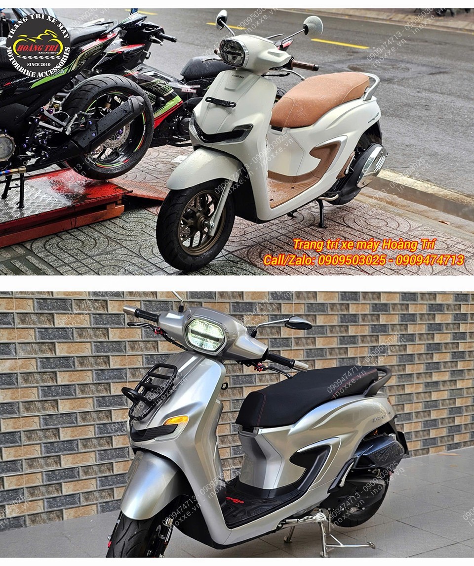 Dán decal đổi màu xe Stylo 160