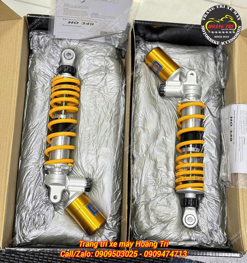 Phuộc Ohlins Honda Giorno 125/Stylo 160 - HO349 chính hãng