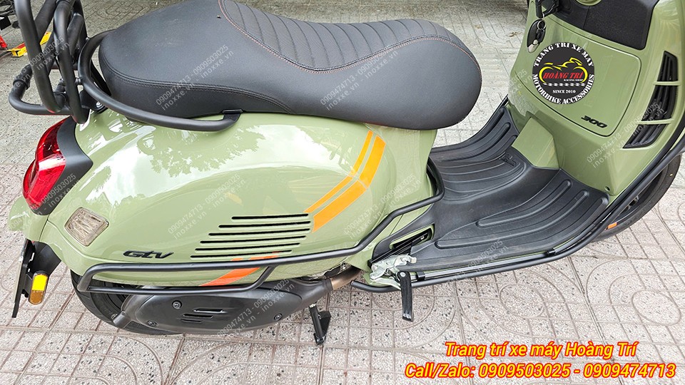 Gác chân sau GTS -gác chân nhôm CNC nối dài