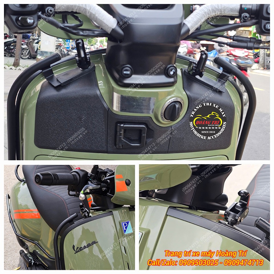 Móc treo đồ model Biker nhôm CNC 2019