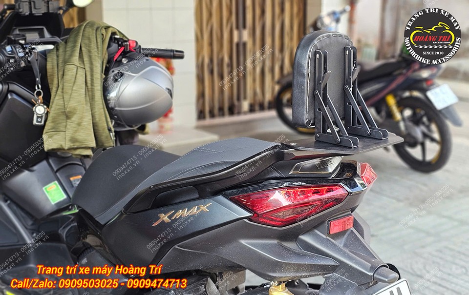 Baga sau tựa lưng XMax 300 bật/gấp 2 chiều