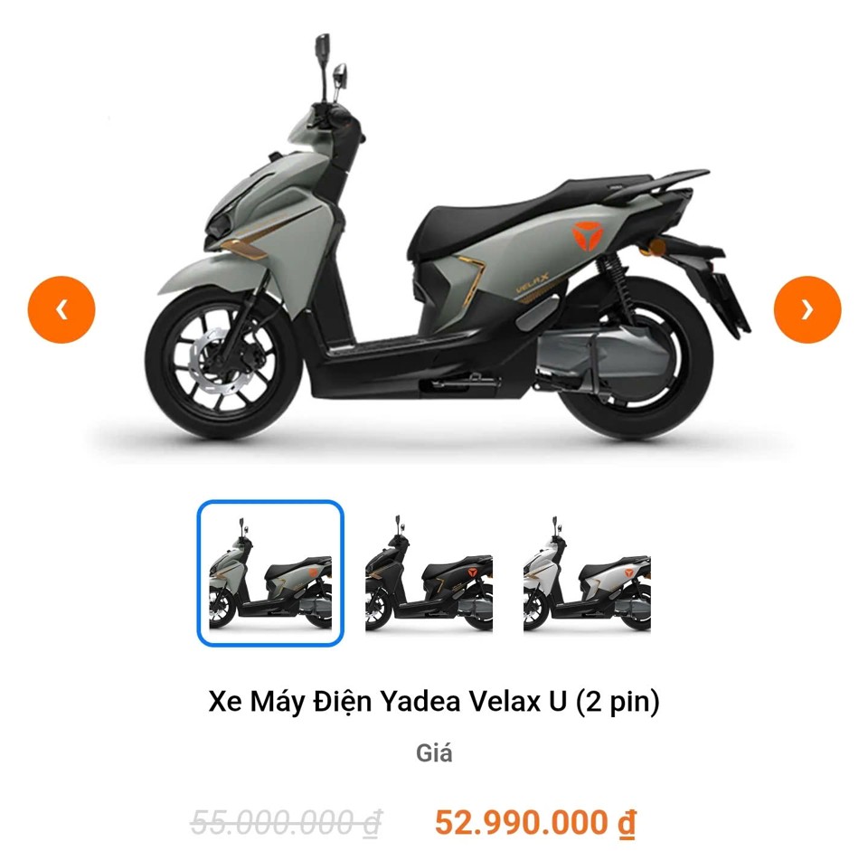 Trọn bộ baga sau và thùng Givi chính hãng lắp cho xe Yadea Velax