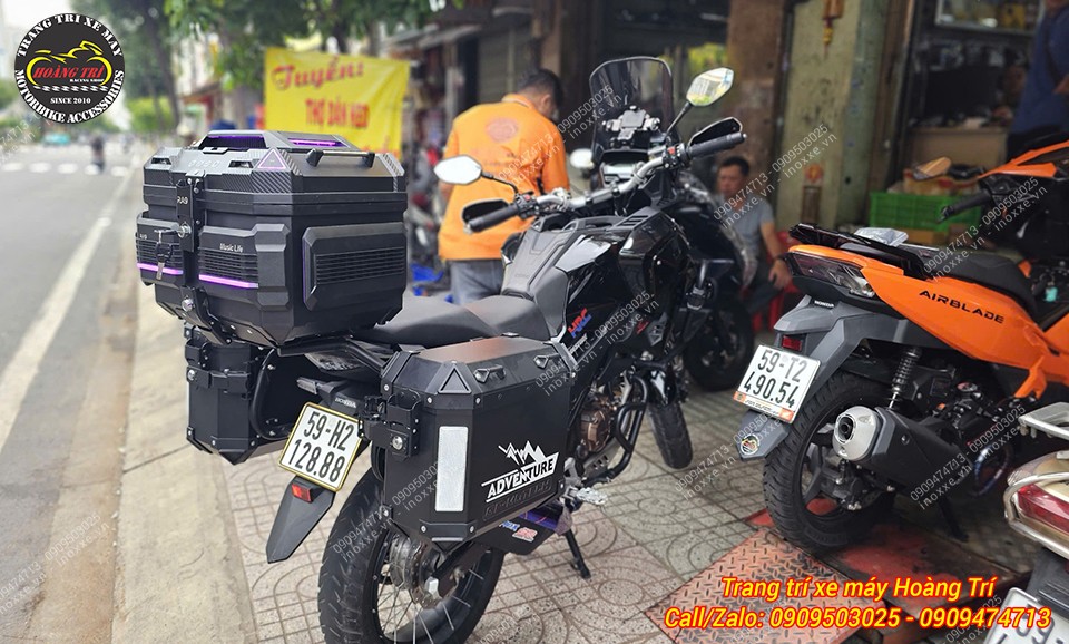 Thùng RaBo Music RA9 45 lít có Loa nghe nhạc và hiệu ứng đèn Led