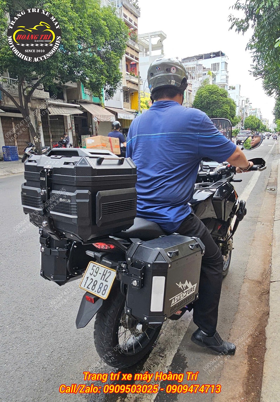 Thùng RaBo Music RA9 45 lít có Loa nghe nhạc và hiệu ứng đèn Led