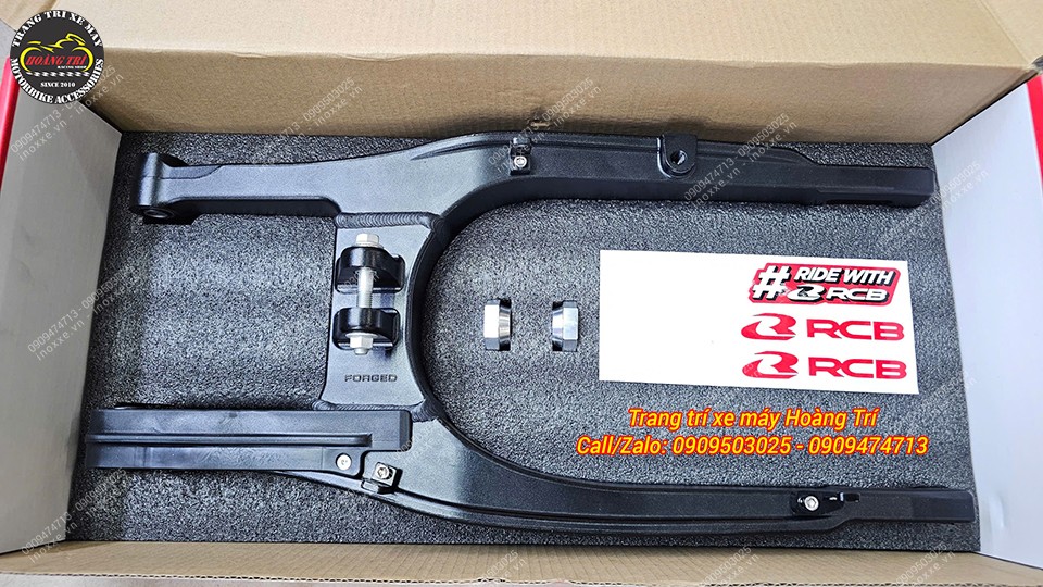 Gấp sau Racing Boy chính hãng mẫu KTM nhôm đúc cho xe Exciter 150/155