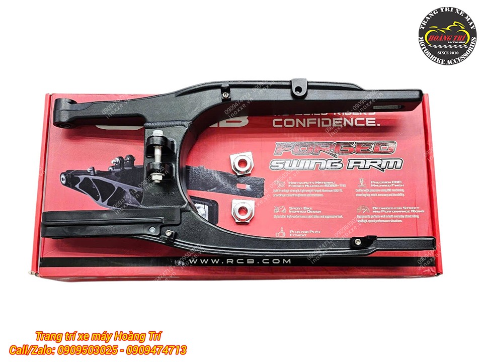 Gấp sau Racing Boy chính hãng mẫu KTM nhôm đúc cho xe Exciter 150/155