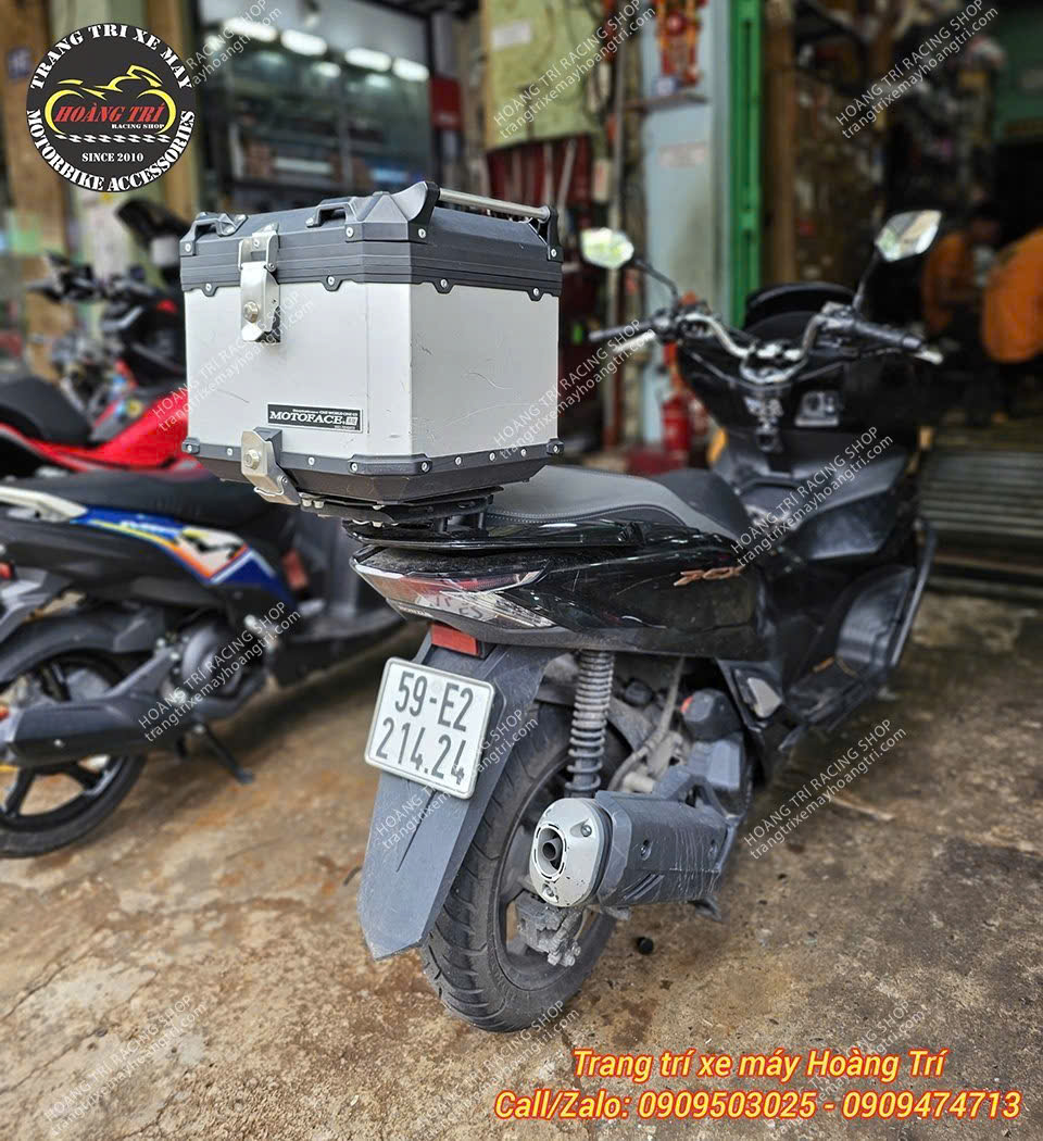 Tổng hợp thùng nhôm cho xe PCX