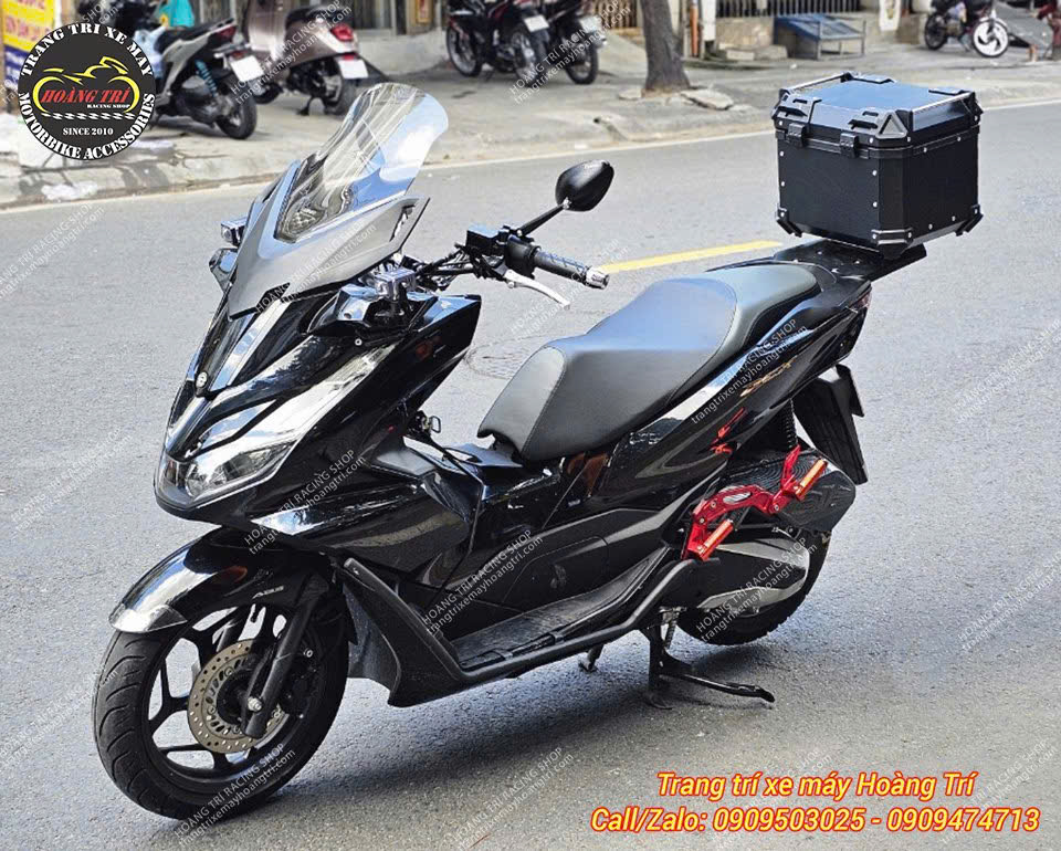 Tổng hợp thùng nhôm cho xe PCX