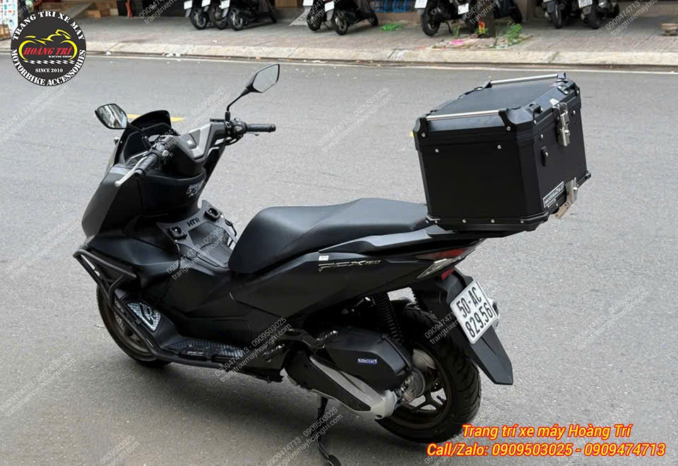 Tổng hợp thùng nhôm cho xe PCX