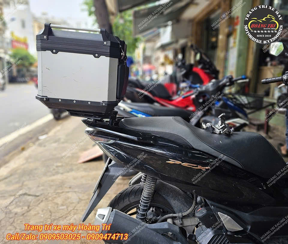 Tổng hợp thùng nhôm cho xe PCX