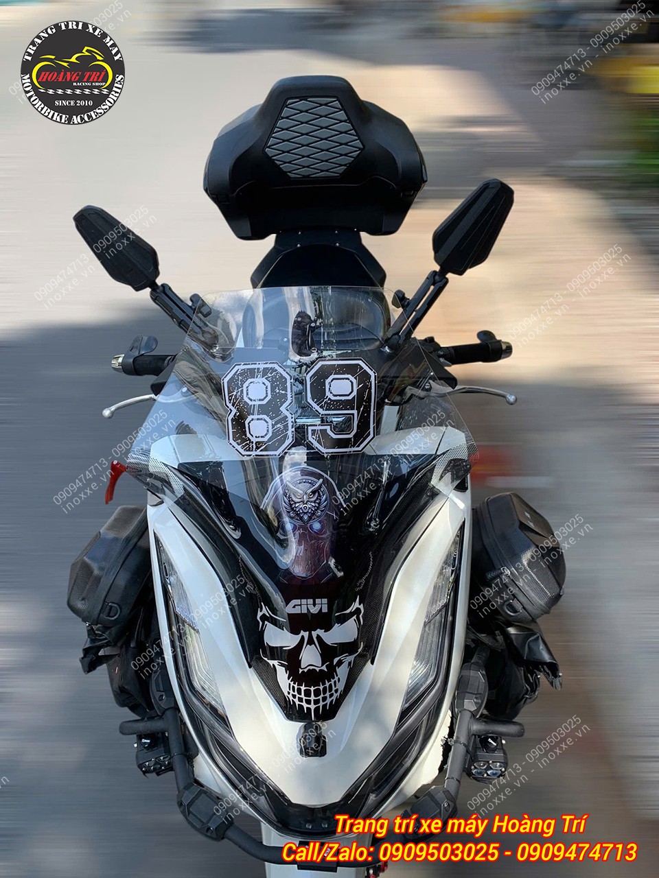 Thùng sau tựa lưng Rabo PCX 150/160