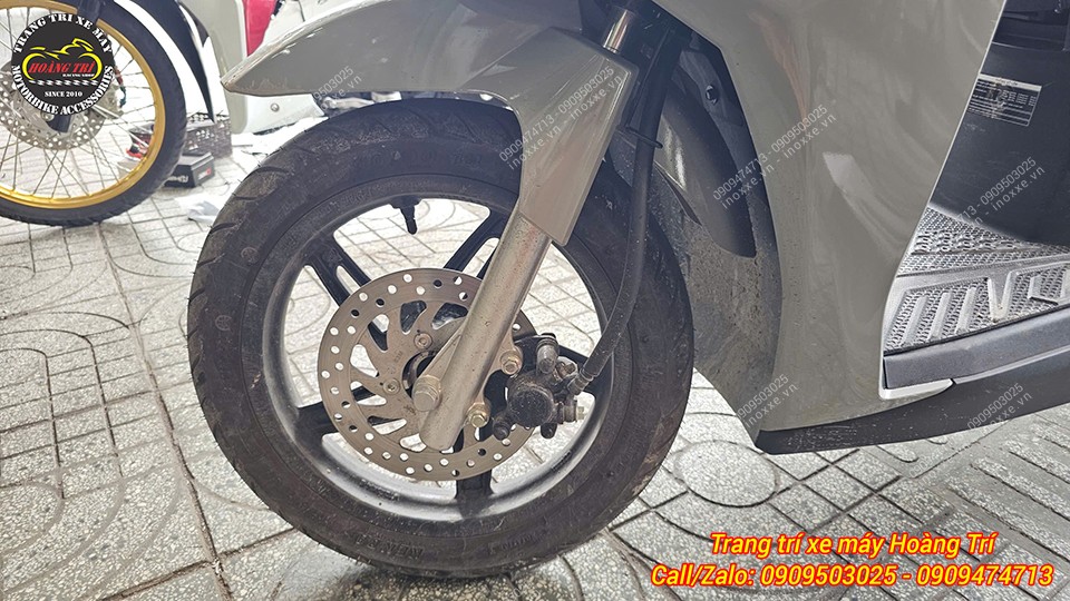 Độ phanh ABS cho xe máy điện Vinfast Viper