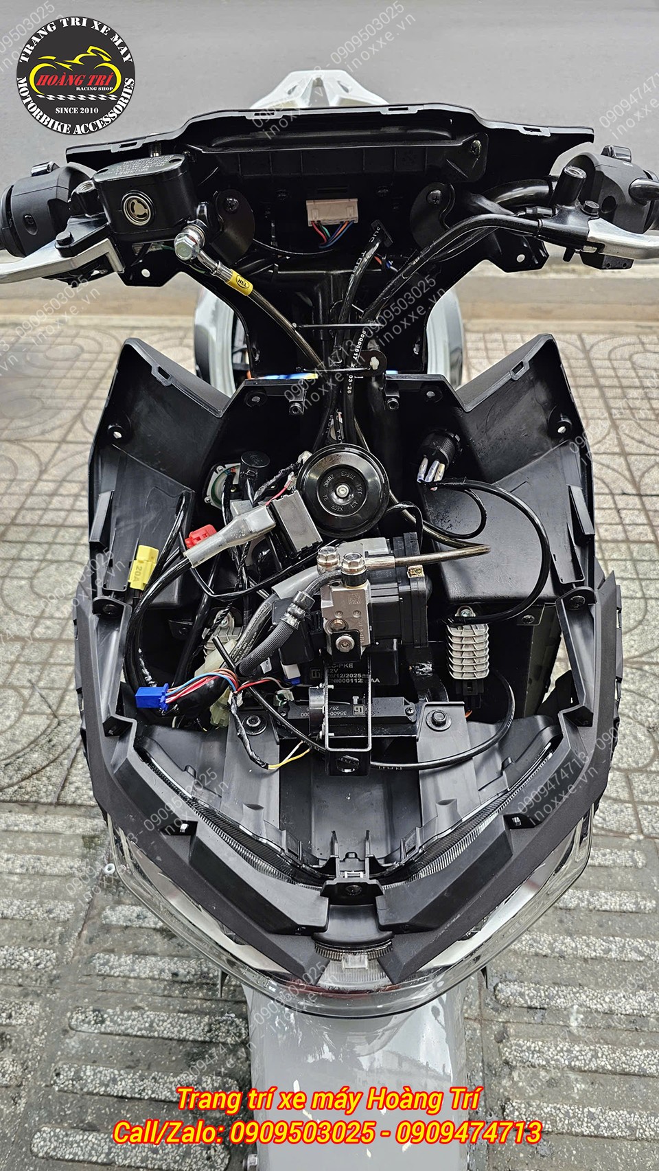 Độ phanh ABS cho xe máy điện Vinfast Viper