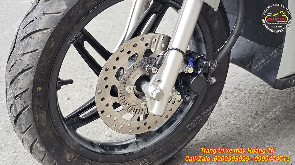 Độ phanh ABS cho xe máy điện Vinfast Viper