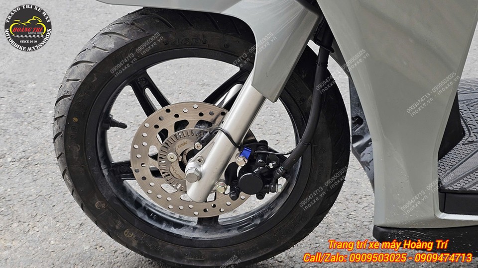 Độ phanh ABS cho xe máy điện Vinfast Viper
