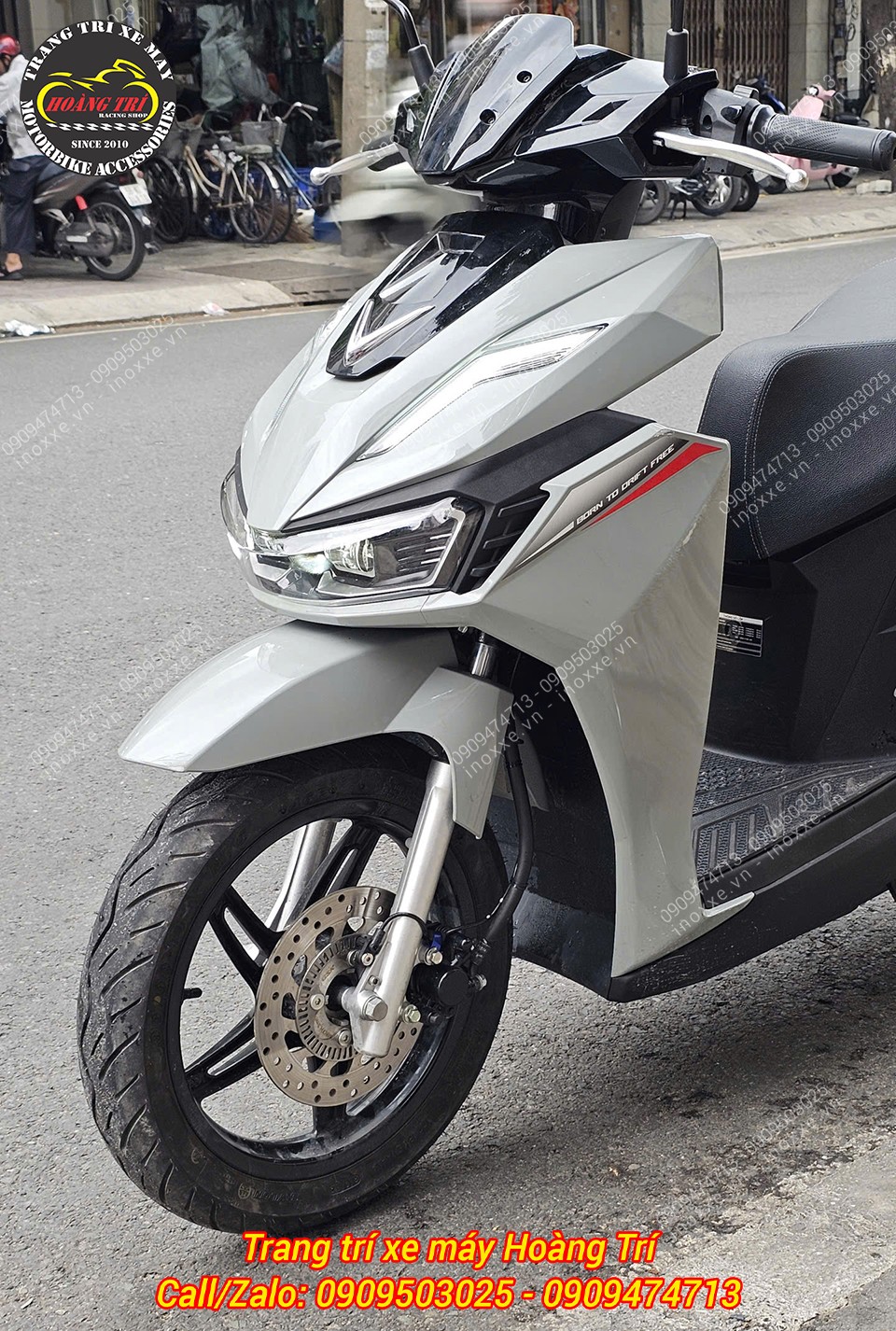 Độ phanh ABS cho xe máy điện Vinfast Viper